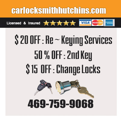 car locksmith hutchins
